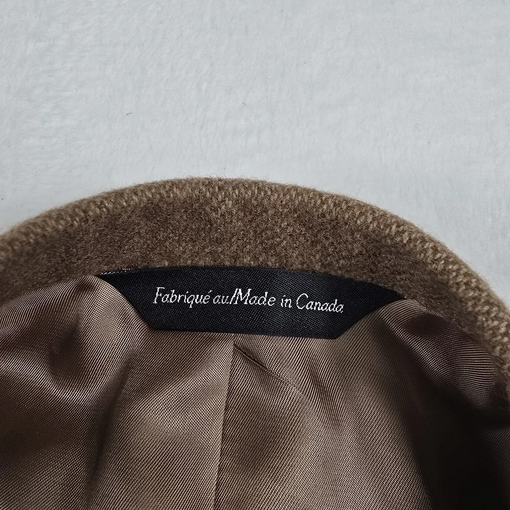 Samuelsohn Greenwich II Camelhair Sport Coat Men's Size 46R Brown 3 Button Notch